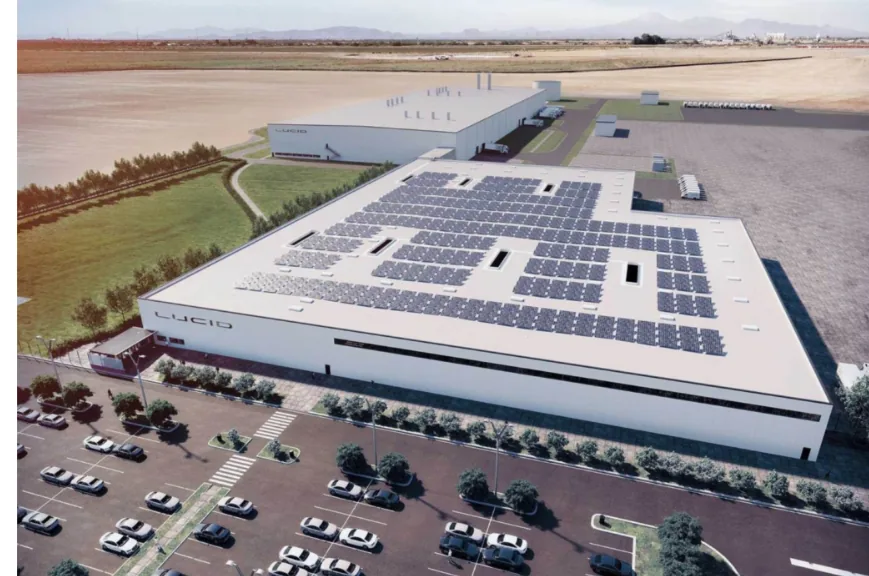 Lucid Electric Car Factory
